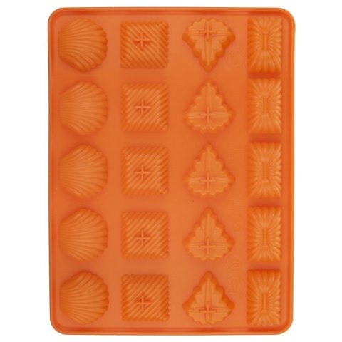 Forma do Ciastek ORION SILLINIE 4 Kształty Silikonowa 20 szt. do Zmywarki