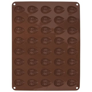 Forma do Ciastek Silikonowa Pomarańczowa Orzechy ORION