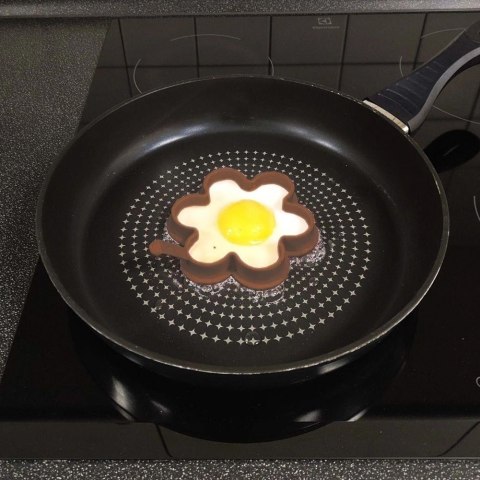 Forma do Jajek ORION SILLINIE Kwiatek Silikonowa z Uchwytem do Zmywarki