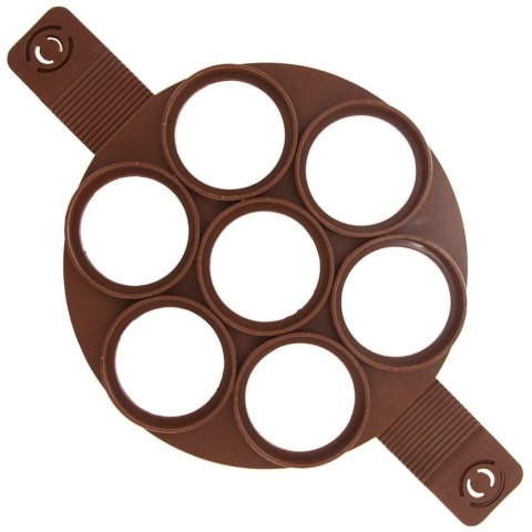 Forma do Jajek ORION SILLINIE Silikonowa 24 cm na 7 szt. Okrągła