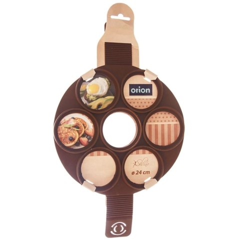 Forma do Jajek ORION SILLINIE Silikonowa 24 cm na 7 szt. Okrągła