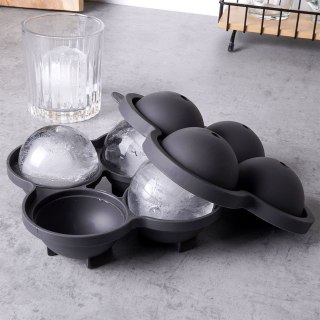 Forma do Kostek Lodu EXCELLENT Kule 8 cm Silikonowa na 4 szt.