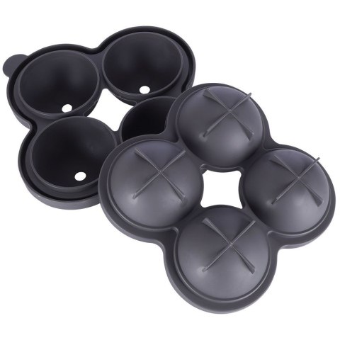 Forma do Kostek Lodu EXCELLENT Kule 8 cm Silikonowa na 4 szt.