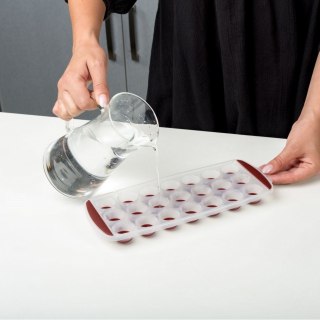 Forma do Kostek Lodu NAVA TERRESTRIAL Okrągłe Silikonowe Dno 21 szt.