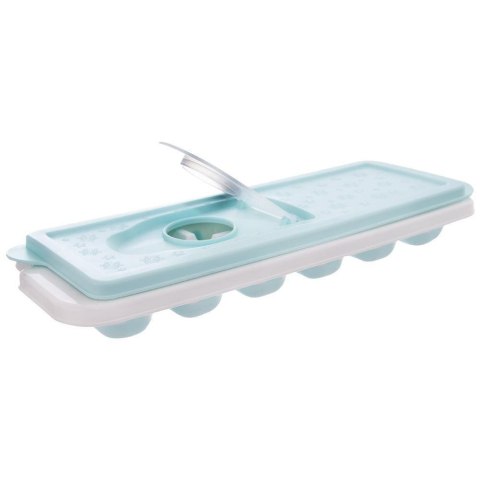 Forma do Kostek Lodu ORION z Pokrywką Silikonowe Dno 12 szt.