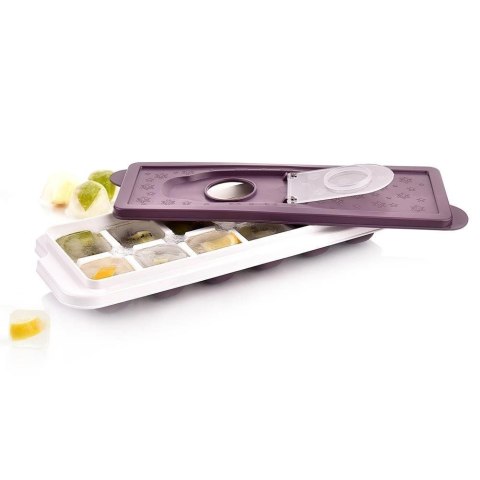 Forma do Kostek Lodu ORION z Pokrywką Silikonowe Dno 12 szt.