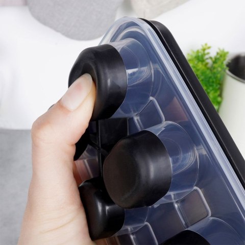 Forma do Kostek Lodu VILDE z Pokrywką 25 cm Silikonowa Podstawa 12 szt.