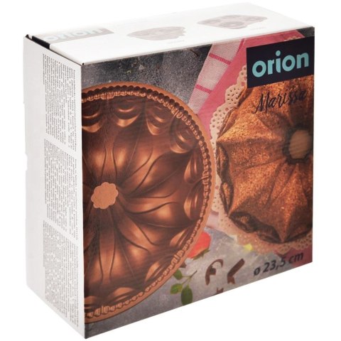 Forma do Pieczenia Babki Nieprzywierająca Okrągła z Kominem ORION 23,5 cm