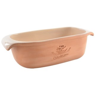 Forma do Pieczenia Chleba Ceramiczna Solidna Glazurowana ORION 33 cm