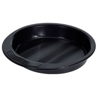Forma do Pieczenia LA CUCINA Okrągła Fala Aluminium 27,5 cm ILAG