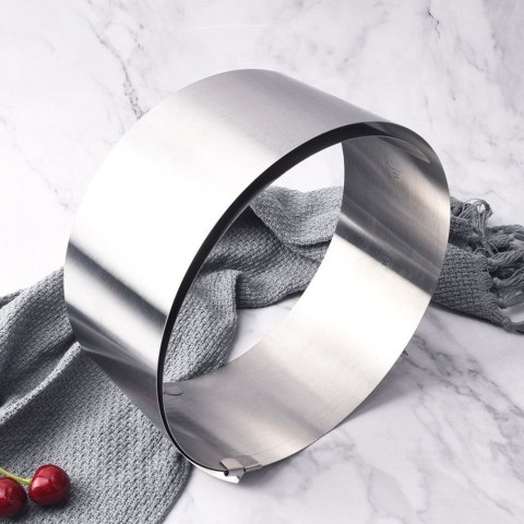 Forma do Pieczenia Regulowana Stalowa do Ciast Tortów Solidna ORION 16-30cm