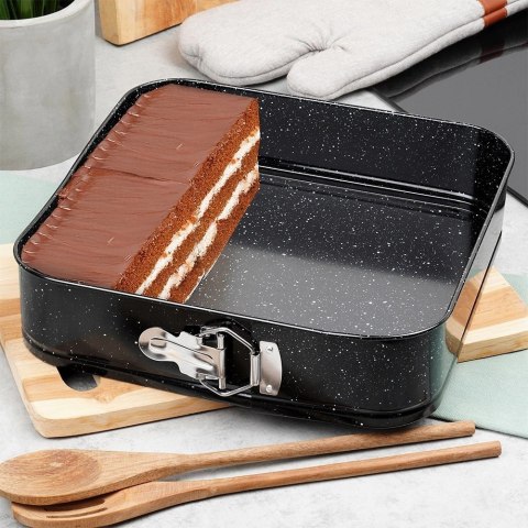 Forma do Pieczenia VILDE Rozpinana Granitowa 28 x 28 cm Kwadratowa