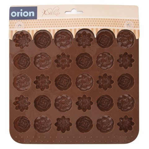 Forma do Pralin ORION SILLINIE Kwiaty Silikonowa na 30 szt. do Zmywarki