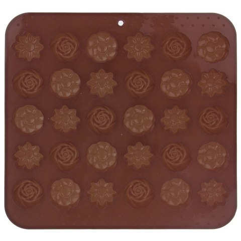 Forma do Pralin ORION SILLINIE Kwiaty Silikonowa na 30 szt. do Zmywarki