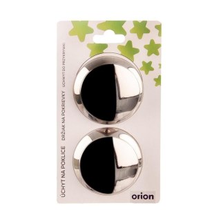 Gałka do Pokrywki ORION GRANDE Stal Nierdzewna 6,5 cm Zestaw 2 szt.