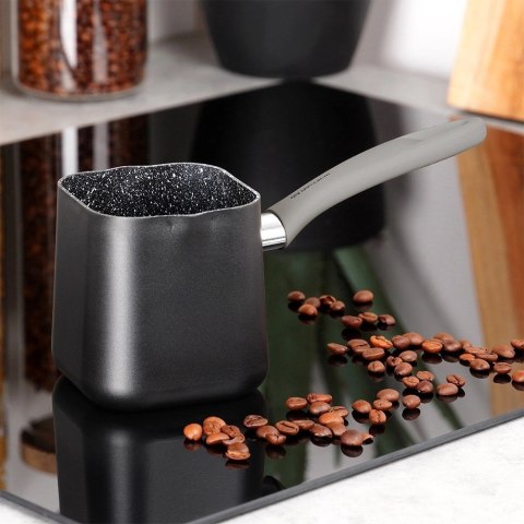 Granitowy Tygielek do Kawy Tureckiej Kwadratowy Nieprzywierający NAVA 550ml