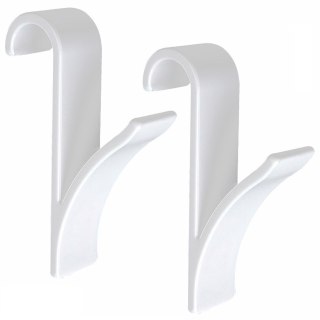 Haczyk Wieszak VILDE na Kaloryfer 2 szt. Biały Suszenie Ręczników