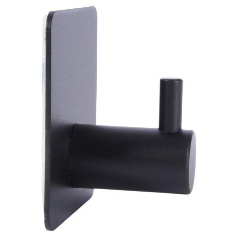 Haczyki Wieszaki Samoprzylepne Stalowe Czarne Solidne na Ścianę VILDE 4 szt