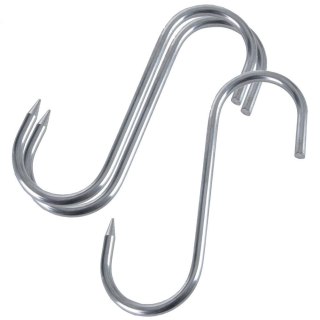Hak Wędzarniczy ORION Stal Nierdzewna 3 szt. 13,5 x 9 cm Ostre Ostrze