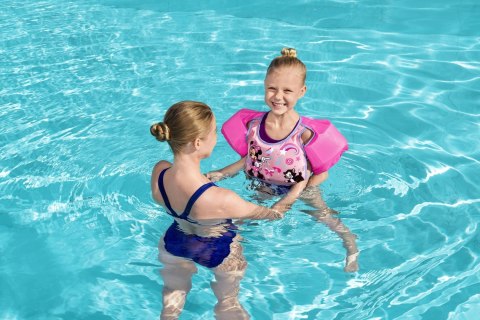 Kamizelka z Rękawkami do Pływania dla Dzieci Disney Minnie BESTWAY 55 cm