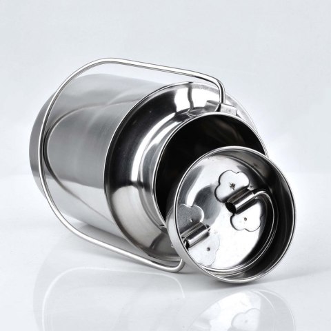 Kanka Bańka na Mleko z Uchwytami Zamykana Stalowa Nierdzewna ORION 2,5 l