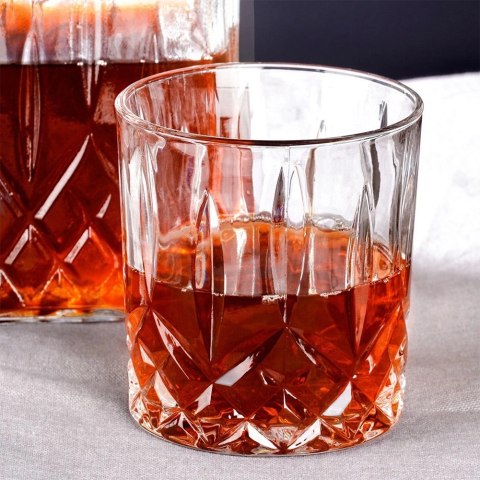 Karafka i Szklanki do Whisky Szklane VILDE 900 ml + 4x300 ml 5 el.