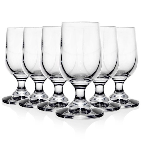 Kieliszki do Wódki Szklane na Nóżce ORION 20 ml Zestaw 6 szt.