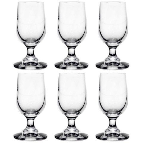 Kieliszki do Wódki Szklane na Nóżce ORION 20 ml Zestaw 6 szt.