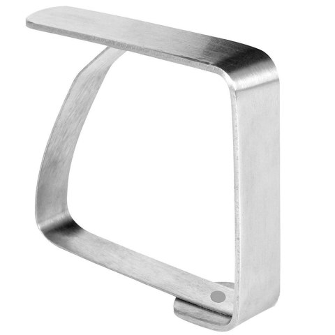 Klipsy do Obrusu ORION 4 szt. Stal Nierdzewna Wytrzymałe na Wiatr