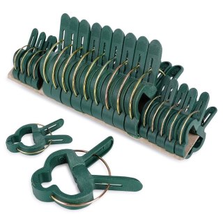 Klipsy do Roślin PROGARDEN 20 szt. 2 Rozmiary Ogrodowe Doniczkowe