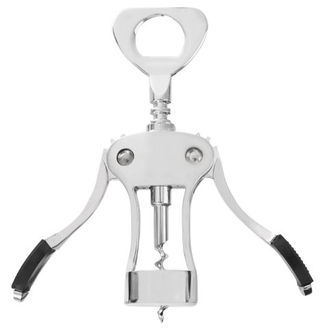 Korkociąg Otwieracz do Wina Ręczny Metalowy Wytrzymały Solidny ORION 19,5cm