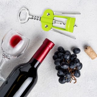 Korkociąg do Wina Metalowy 18,5 cm ORION Wytrzymały Uniwersalny