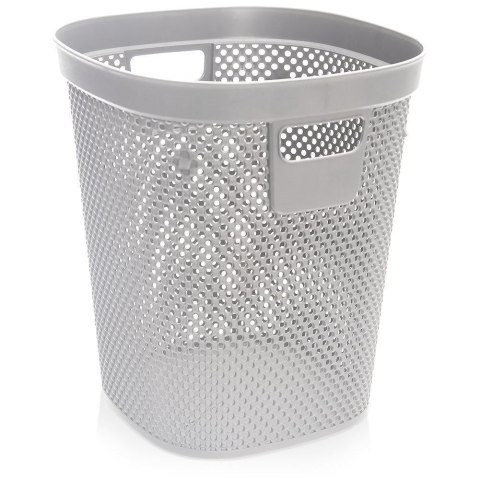 Kosz na Śmieci Biurowy Szary 12,5 L HOBBY LIFE Wytrzymały i Pojemny