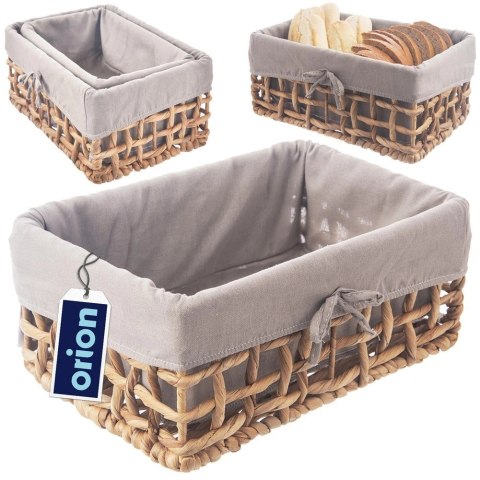 Koszyk do Przechowywania Naturalny 30,5 x 20,5 x 15 cm ORION Uniwersalny