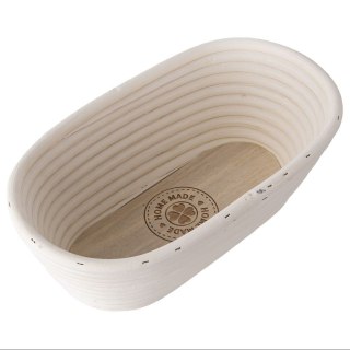 Koszyk do Wyrastania Chleba Ciasta Rattanowy Solidny ORION 29 x 17 x 8 cm