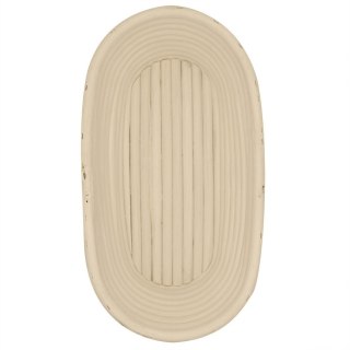Koszyk do Wyrastania Ciasta na Chleb Rattanowy Solidny ORION 26 x 13 x 9 cm