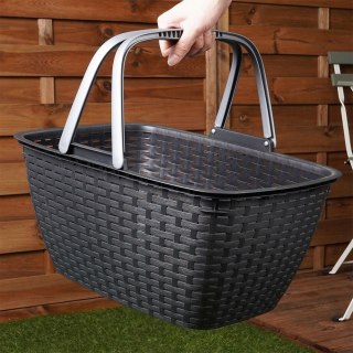 Koszyk na Zakupy Piknik Grzyby Plastikowy Lekki Mocny ORION