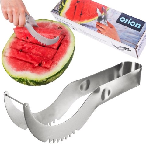 Krajalnica do Arbuza Stalowa 3,5 x 21 cm ORION Odpowiednia do Zmywarki ze