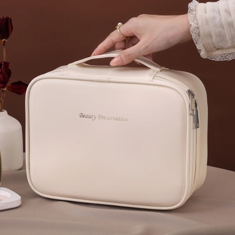 Nowa damska kosmetyczka Przenośna torba do przechowywania Duża pojemność Luksusowa kosmetyczka Organizator podróży Niezbędne kosmetyczki