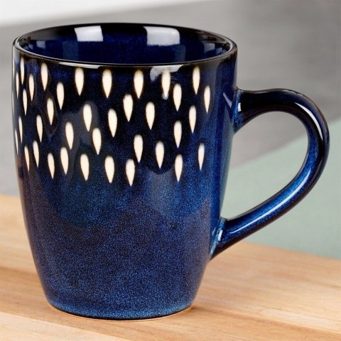 Kubek Ceramiczny Granatowy 350 ml SIAKI COLLECTION Wytrzymały