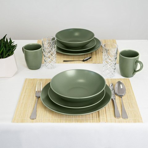 Kubek Ceramiczny Zielony ALFA 350 ml ORION Łatwy w Czyszczeniu