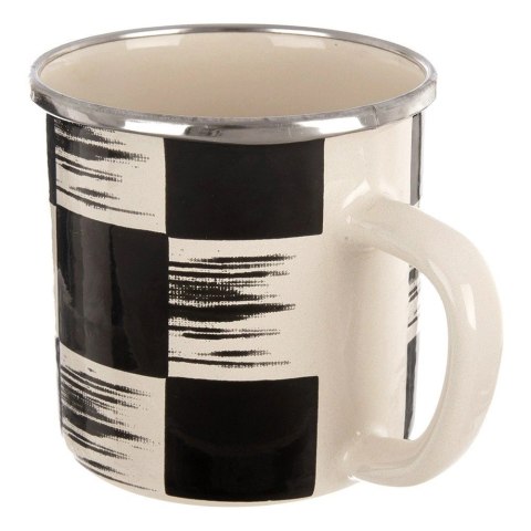 Kubek Emaliowany Nierdzewny Dekoracyjny Indukcja Gaz ORION 400 ml