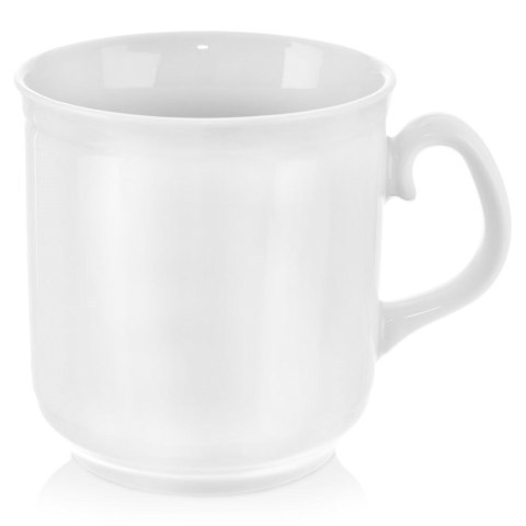 Kubek Porcelanowy 400 ml ORION Biały Klasyczny do Zmywarki Mikrofalówki