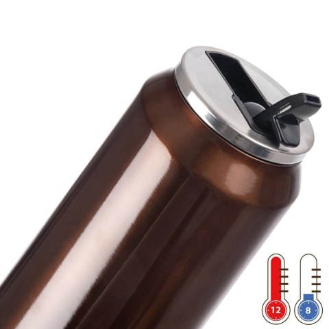 Kubek Termiczny Puszka 700 ml ORION Miedziany Stal Nierdzewna Szczelny
