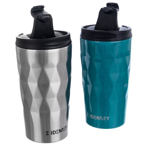 Kubek Termiczny Stalowy Niebieski 430 ml