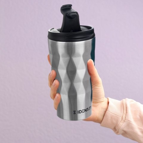 Kubek Termiczny Termos Bidon Puszka Srebrna ORION 430 ml