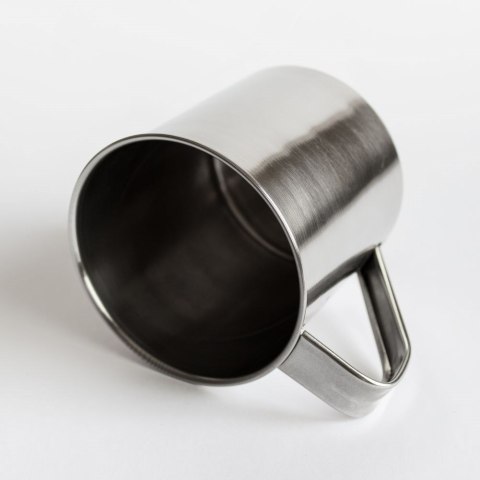 Kubek Turystyczny Stalowy 450 ml ORION Stal Nierdzewna na Ognisko