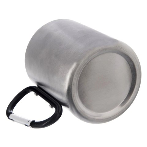 Kubek Turystyczny Termiczny Stalowy z Karabińczykiem Prezent ORION 350 ml