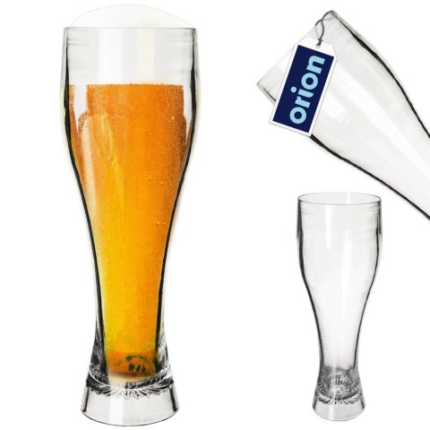 Kufel do Piwa Plastikowy 600 ml ORION Przezroczysty Nietłukący