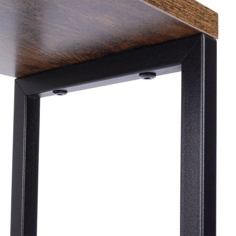 Kwietnik Stojak na Kwiaty 6-Poziomowy Kaskada Metalowy Loft VILDE 80 cm